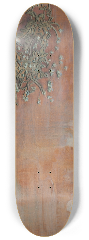 Maria Yakunchikova - Forget-me-nots 8.25 inch art skate deck