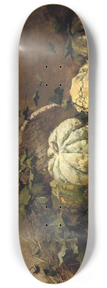 Marie De Bivre - Gourds 8.25 inch art skate deck