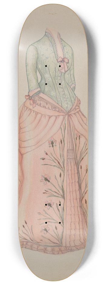 Marie Mitchell - Dress 8.25 inch art skate deck