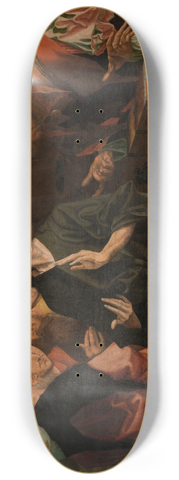 Marinus Van Reymerswale - Calling of Matthew 8.25 inch art skate deck