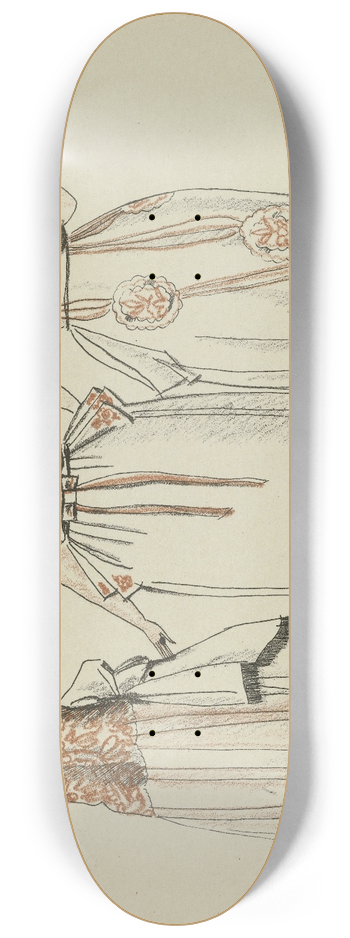 Mario Simon - Doeuillet ; Worth 8.25 inch art skate deck