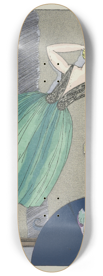 Mario Simon - Mirage ; Robe du soir, de Paul Poiret 8.25 inch art skate deck