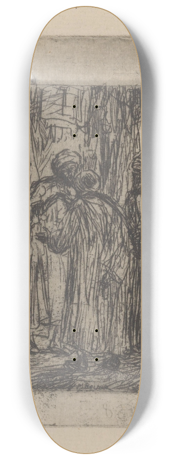 Marius Bauer - Ottomaanse kooplieden 8.25 inch art skate deck
