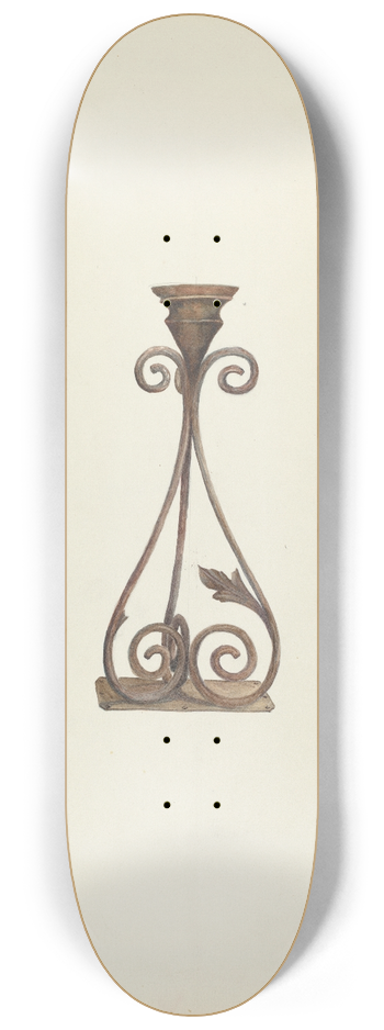 Marius Hansen - Candlesticks 8.25 inch art skate deck