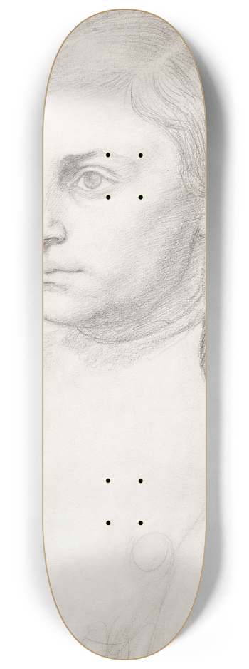 Mark Gertler - Study of May Berlinsky 8.25 inch art skate deck