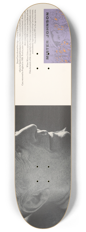 Mark Kauffman - Joyce Cary: great authors from the Time Reading Program 8.25 inch art skate deck