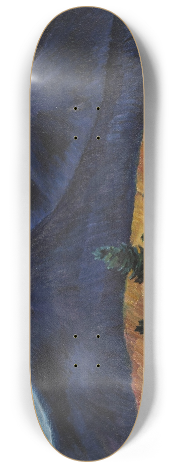 Marsden Hartley - Blue Landscape 8.25 inch art skate deck