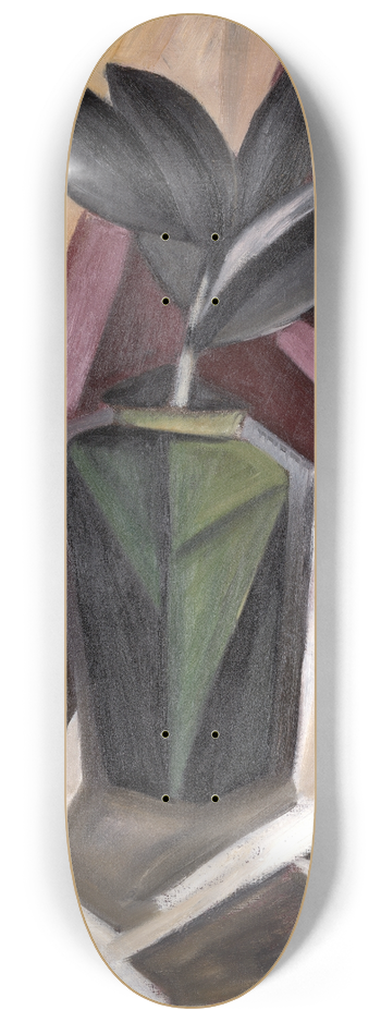 Marsden Hartley - RubberPlant 8.25 inch art skate deck