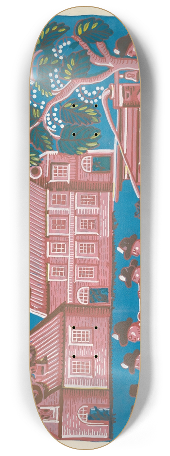 Martin Partyka - Bandbox Design 8.25 inch art skate deck