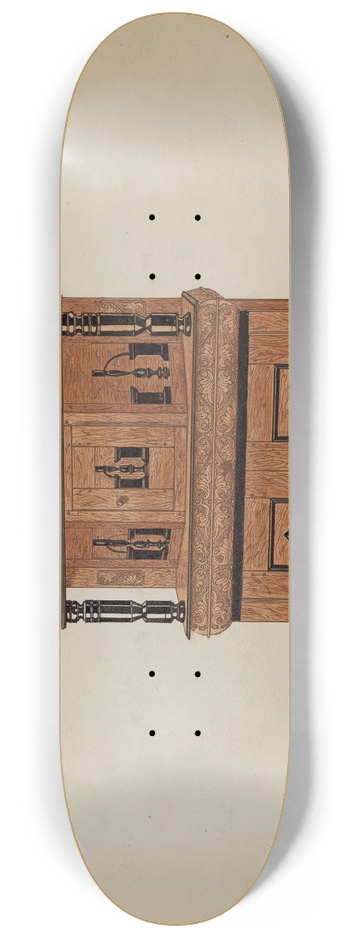 Martin Partyka - Guilford Press Cupboard 8.25 inch art skate deck