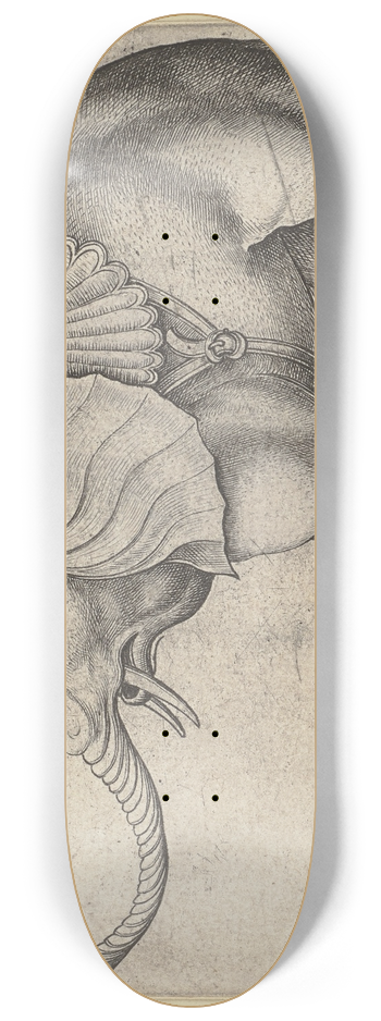 Martin Schongauer - The Elephant 8.25 inch art skate deck