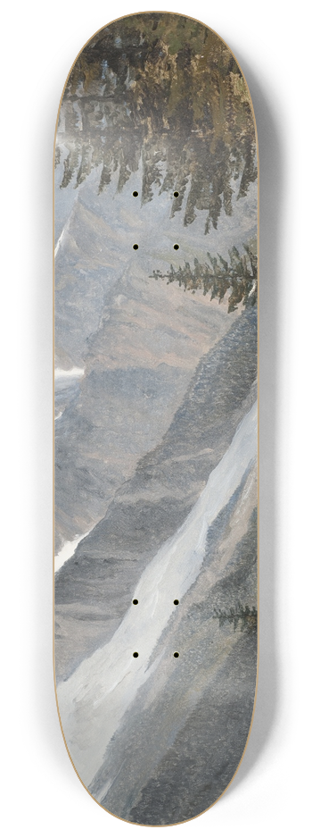 Martinus Rrbye - Vy mot Chamonix-Mont-Blanc 8.25 inch art skate deck