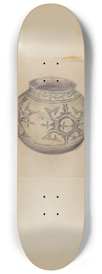 Mary Berner - Vessel 8.25 inch art skate deck