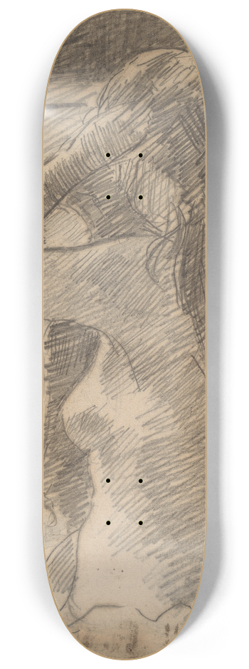 Mary Cassatt - The Coiffure 8.25 inch art skate deck