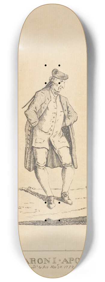 Mary Darly - The Apothecary 8.25 inch art skate deck