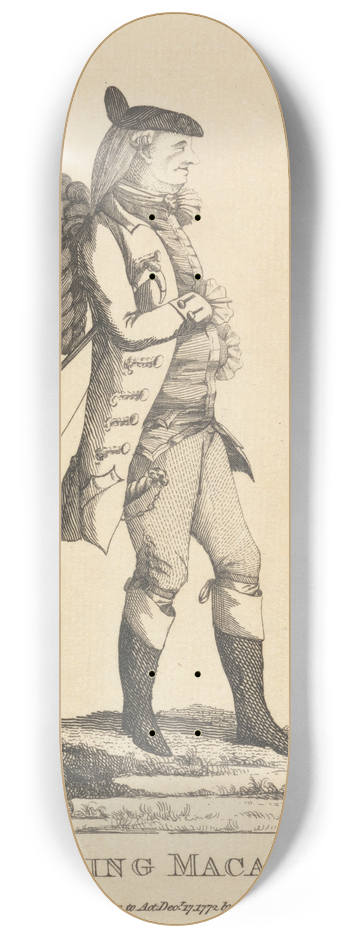 Mary Darly - The Hunting 8.25 inch art skate deck