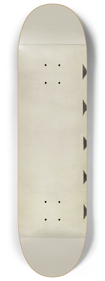 Mary Edith Brooks - Indian Blanket 8.25 inch art skate deck