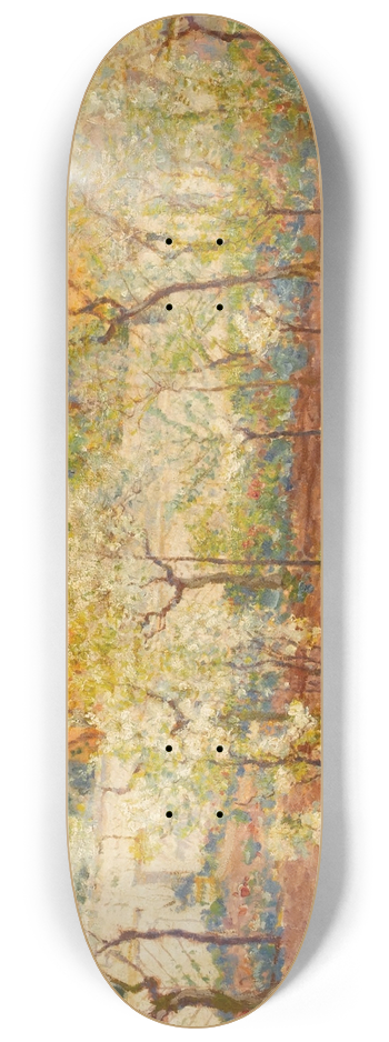 Mary Macmonnies Low - Giverny Orchard 8.25 inch art skate deck