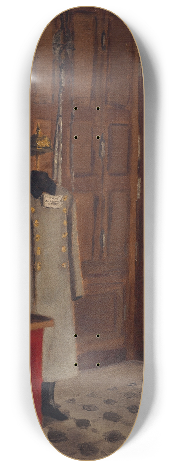Massia Bibikoff - Salle du muse du costume aux Invalides (uniforme allemand) 8.25 inch art skate deck