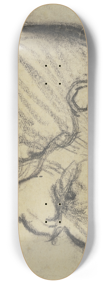 Mathilde Battenberg - Albert Schweitzer 8.25 inch art skate deck