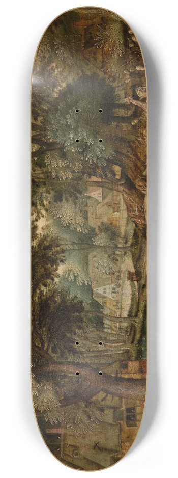 Mattheus Molanus - Landscape 8.25 inch art skate deck