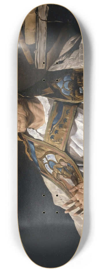 Matthias Stom - Saint Gregory 8.25 inch art skate deck
