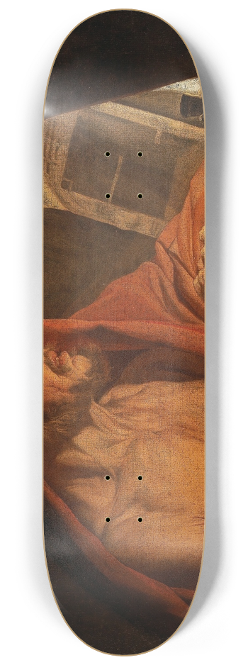 Matthias Stom - Saint Jerome 8.25 inch art skate deck