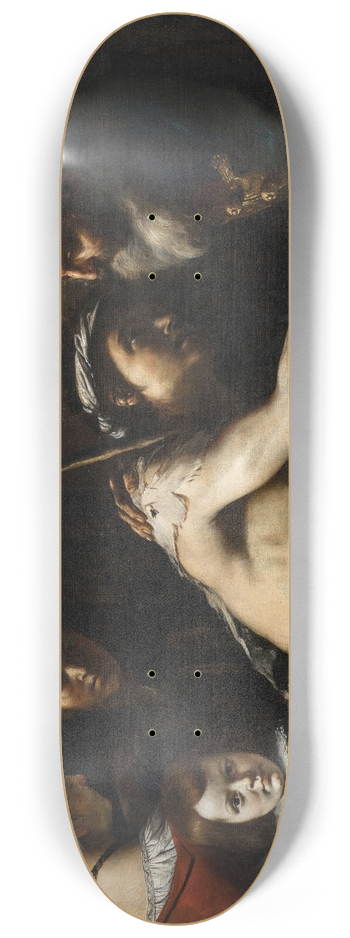 Mattia Preti - Le fils prodigue 8.25 inch art skate deck