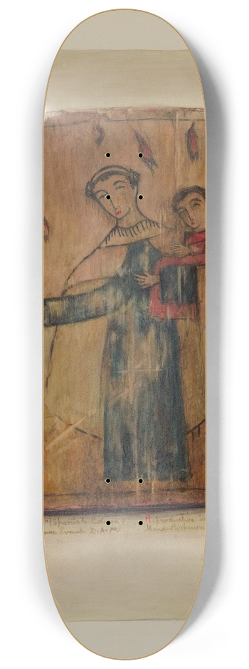 Maude Valle - Santos Retablos 8.25 inch art skate deck
