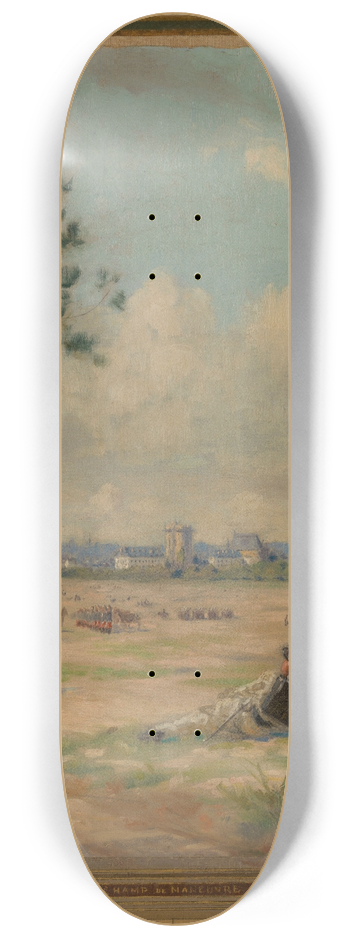 Maurice Chabas - Champ de Manuvre 8.25 inch art skate deck