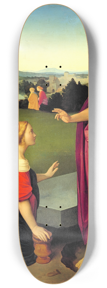 Johann Friedrich Overbeck - Easter Morning 8.25 inch art skate deck