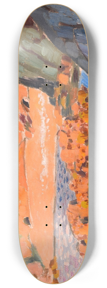 Maurice Denis - La plage rouge 8.25 inch art skate deck