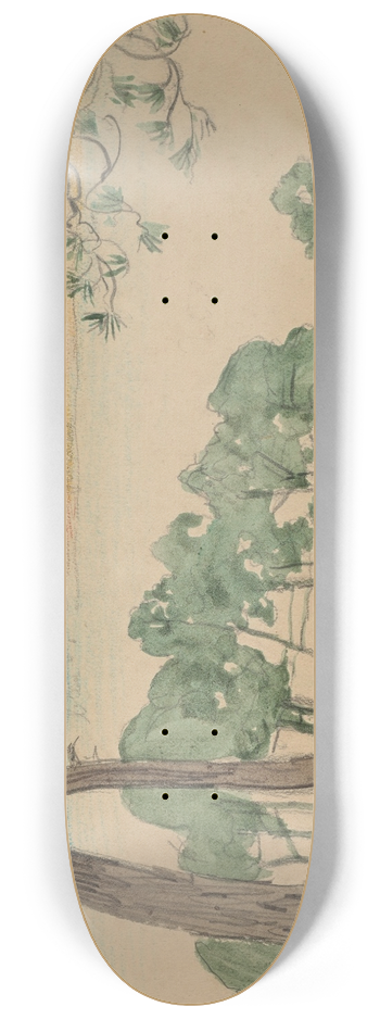 Maurice Denis - Saint-Tropez 8.25 inch art skate deck