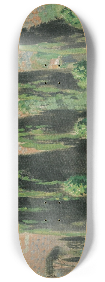 Maurice Denis - Villa Deste 8.25 inch art skate deck