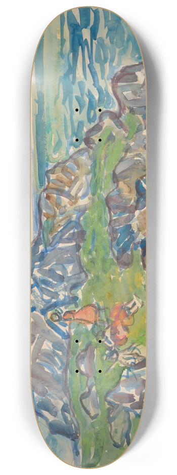 Maurice Prendergast - Gloucester 8.25 inch art skate deck