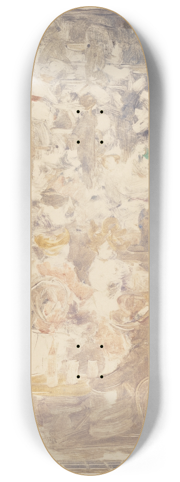 Maurice Prendergast - Outdoor Cafe Scene 8.25 inch art skate deck