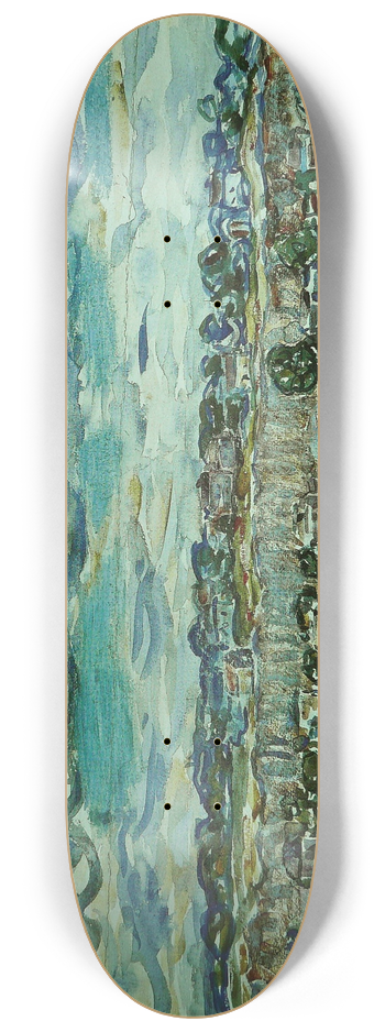 Maurice Prendergast - St. Malo 8.25 inch art skate deck