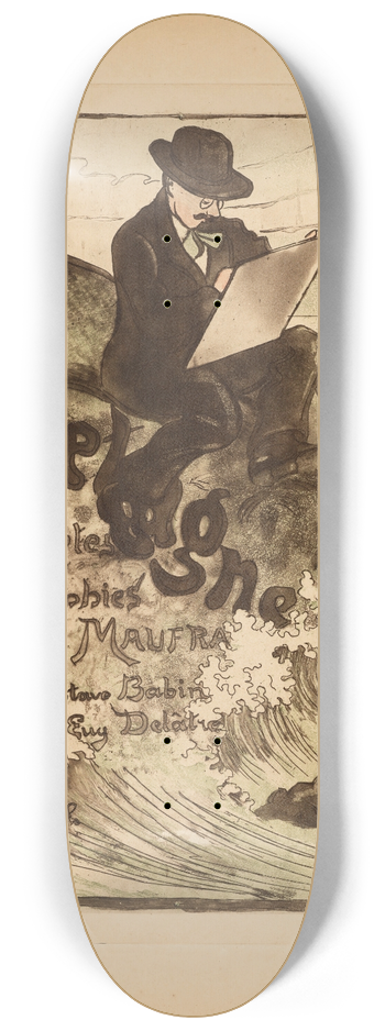 Maxime Maufra - En Bretagne 8.25 inch art skate deck