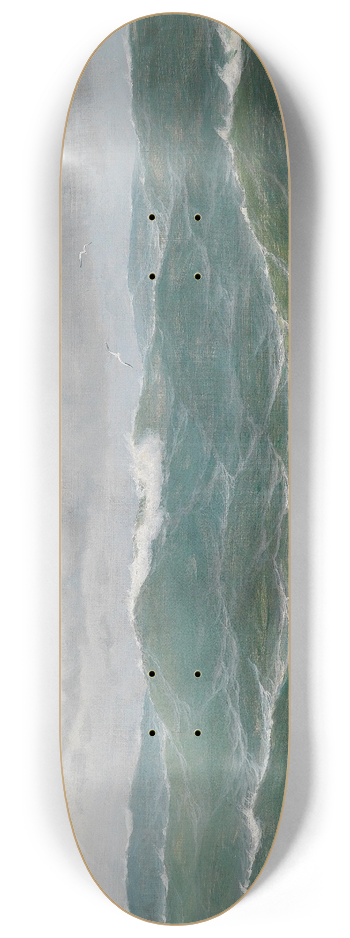 Max Jensen - Bewegte See 8.25 inch art skate deck