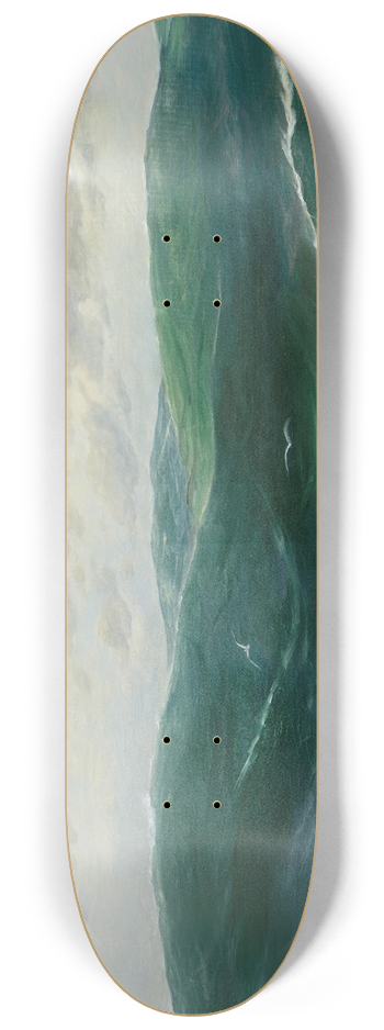 Max Jensen - Choppy Seas 8.25 inch art skate deck