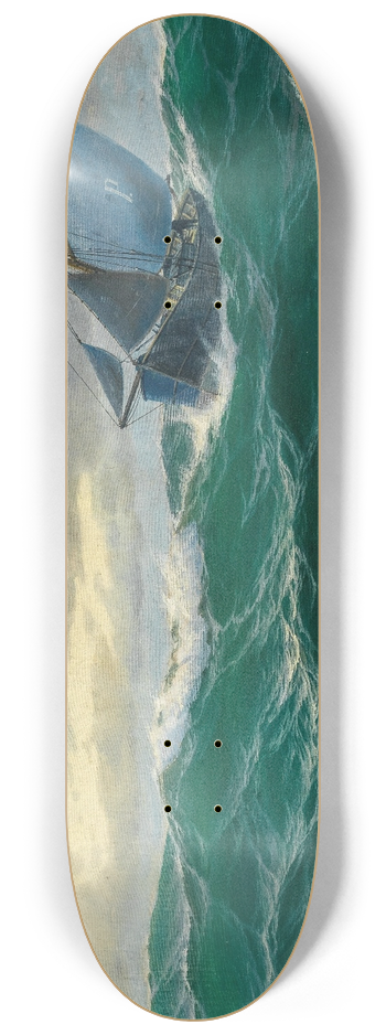 Max Jensen - Marinestck 8.25 inch art skate deck