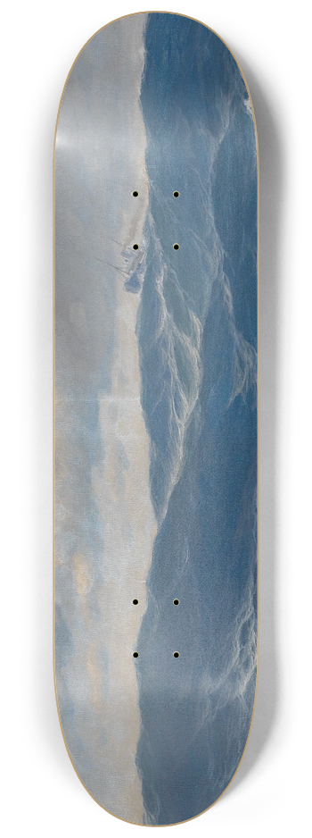 Max Jensen - Meereslandschaft 8.25 inch art skate deck