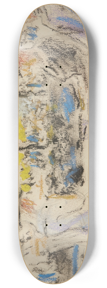 Max Liebermann - Am Tisch (At the Table) 8.25 inch art skate deck