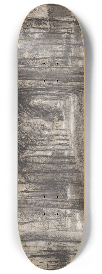 Max Liebermann - Brink (Dorfanger) in Laren 8.25 inch art skate deck