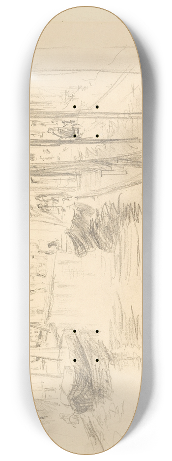 Max Liebermann - Haarlem 8.25 inch art skate deck