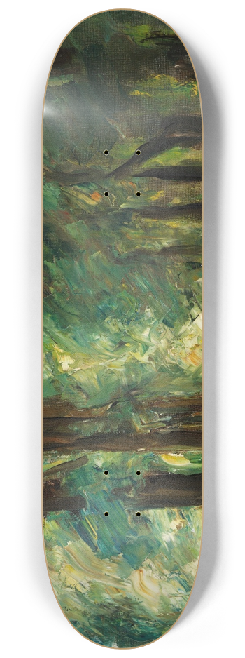 Max Liebermann - Zwei Reiter in der Allee bei Sakrow 8.25 inch art skate deck