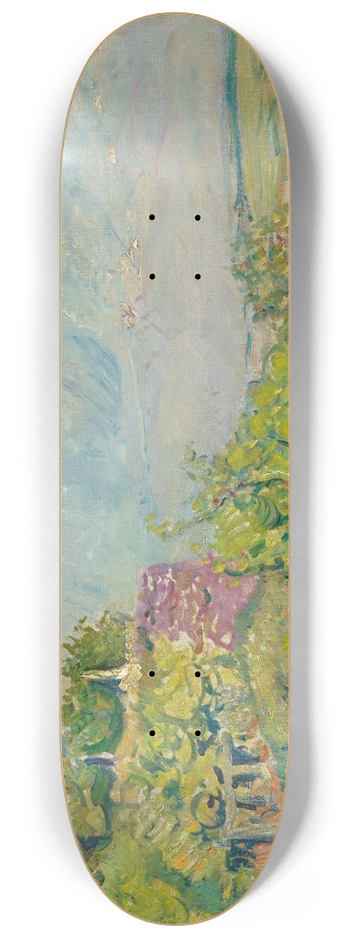 Max Slevogt - Grape harvest at Neukastel 8.25 inch art skate deck