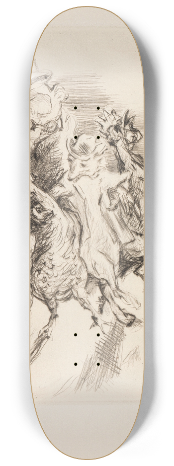 Max Slevogt - Reineke 8.25 inch art skate deck