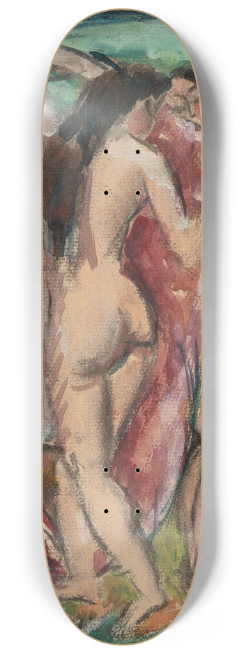 Max Weber - Bathers 8.25 inch art skate deck