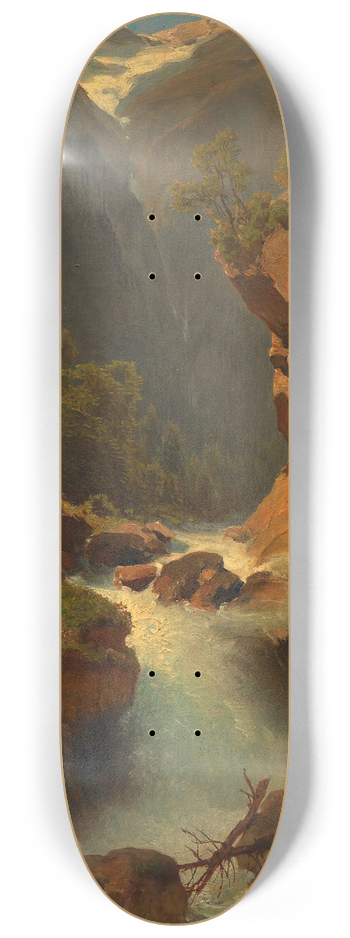 Melchior Fritsch - Wasserfall 8.25 inch art skate deck